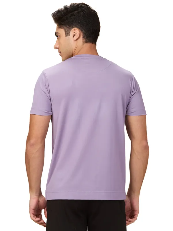 Being Human Mens-Top Crew Neck Lavender