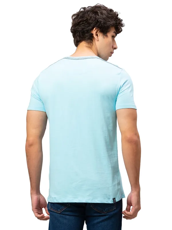 Being Human Clothing Men Regular Fit Crew Neck T-Shirts-Lt. Grey