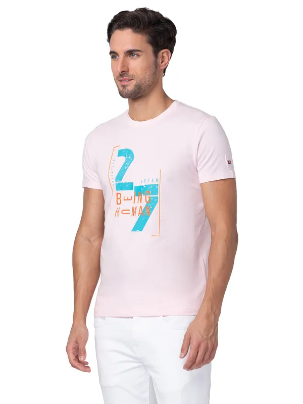 Being Human Clothing Men Regular Fit Crew Neck T-Shirts-Blushing Bride