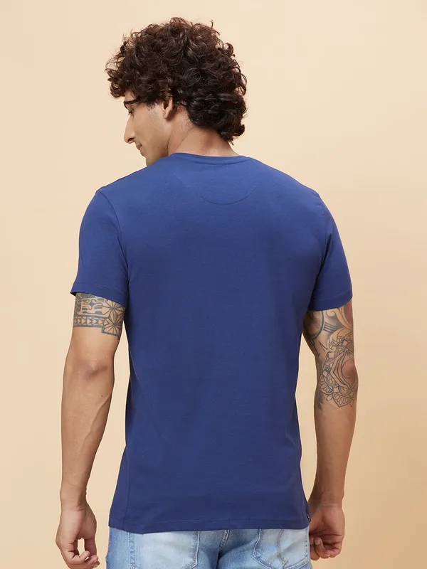 Being Human Clothing Men  T-Shirts-Navy