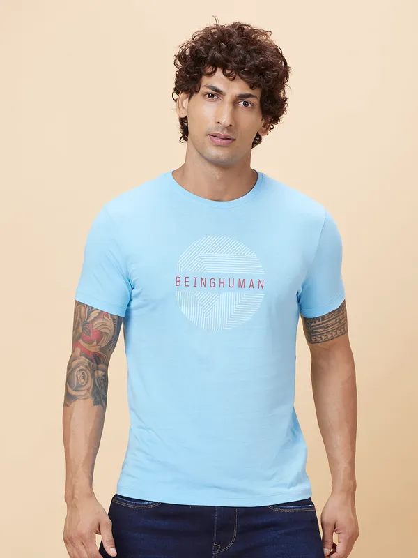 Being Human Clothing Men  T-Shirts-Green