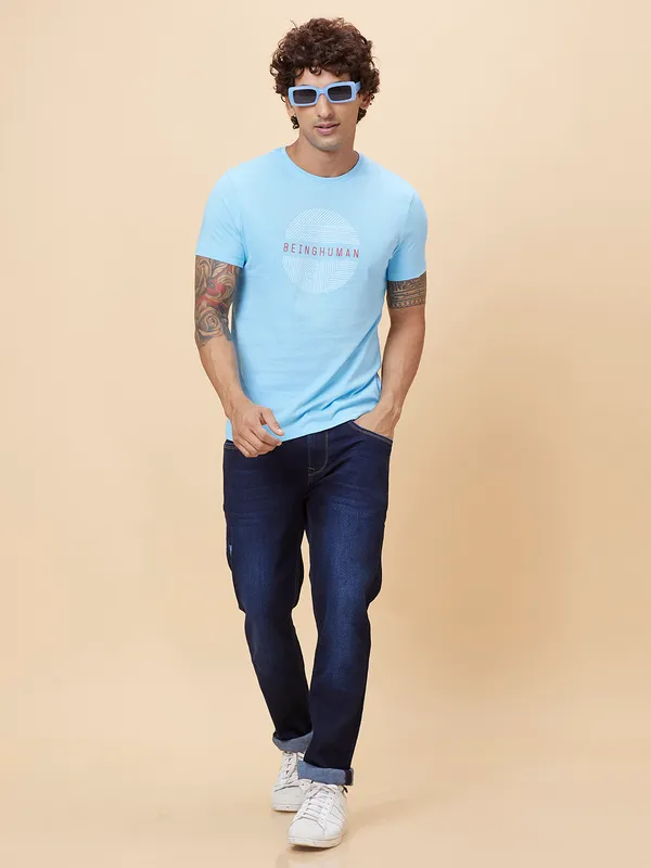 Being Human Clothing Men  T-Shirts-Green