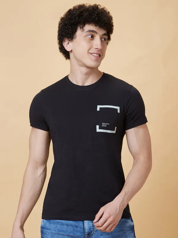 Being Human Clothing Men  T-Shirts-Black