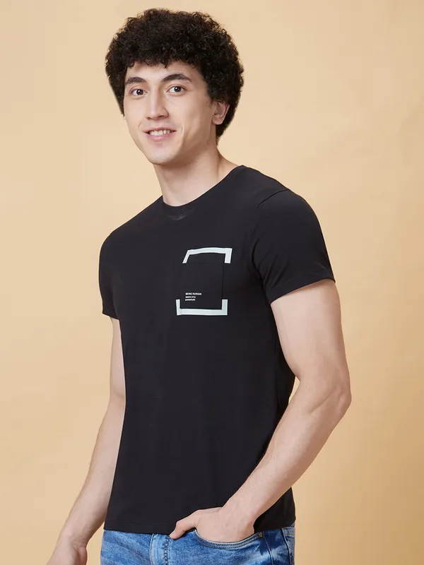 Being Human Clothing Men  T-Shirts-Black