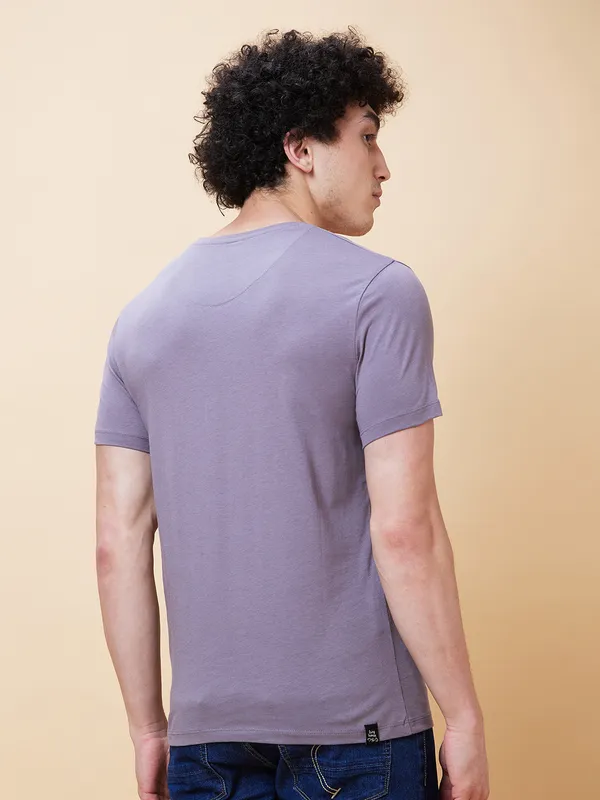 Being Human Clothing Men  T-Shirts-Ash Grey