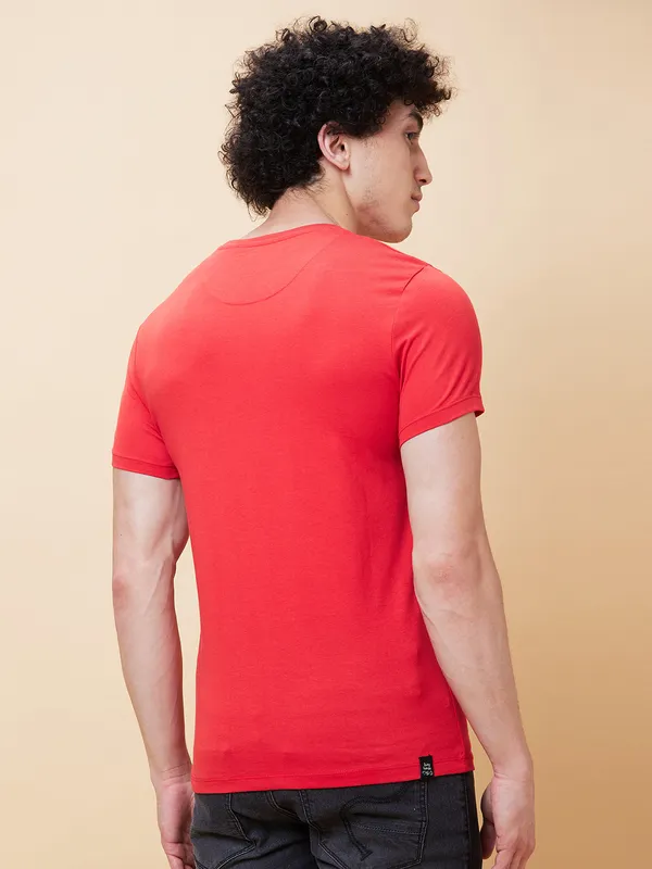 Being Human Men  T-Shirts-Red