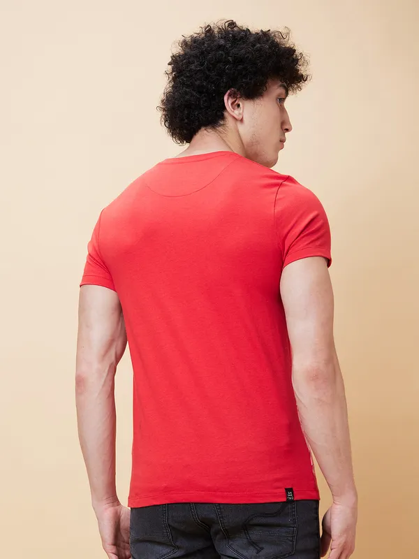 Being Human Clothing Men  T-Shirts-Red