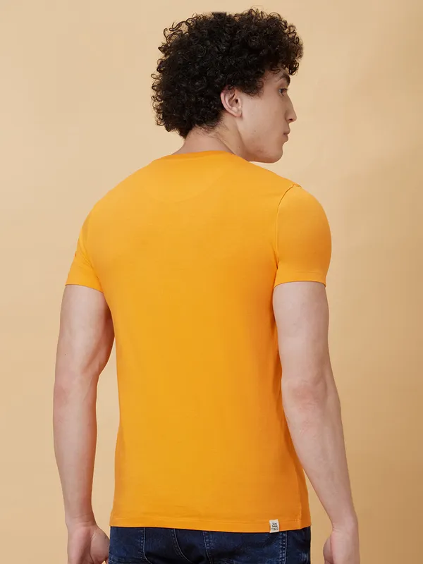 Being Human Men  T-Shirts-Orange