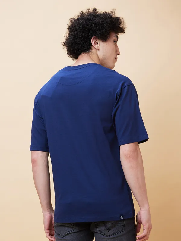 Being Human Men  T-Shirts-Navy
