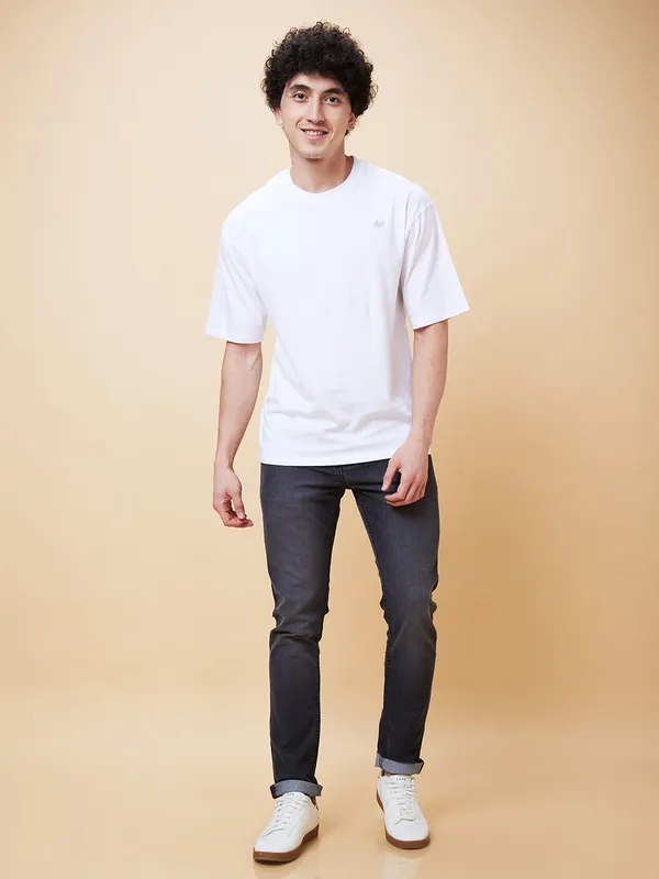 Being Human Men  T-Shirts-White