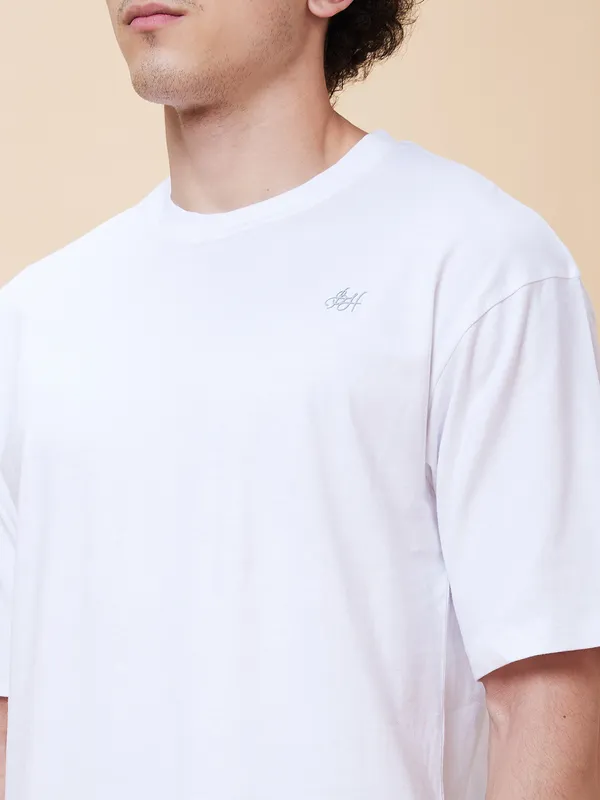 Being Human Men  T-Shirts-White