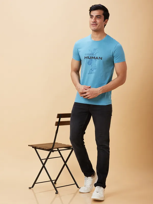 Being Human Men  T-Shirts-Still Water