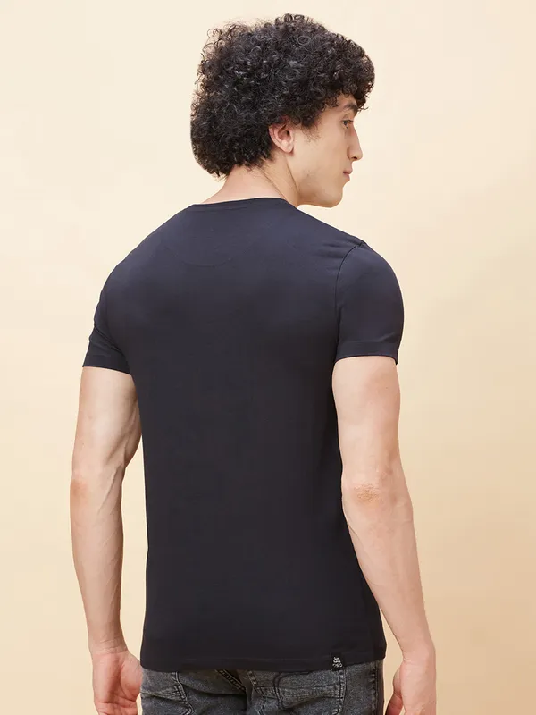 Being Human Men  T-Shirts-Black