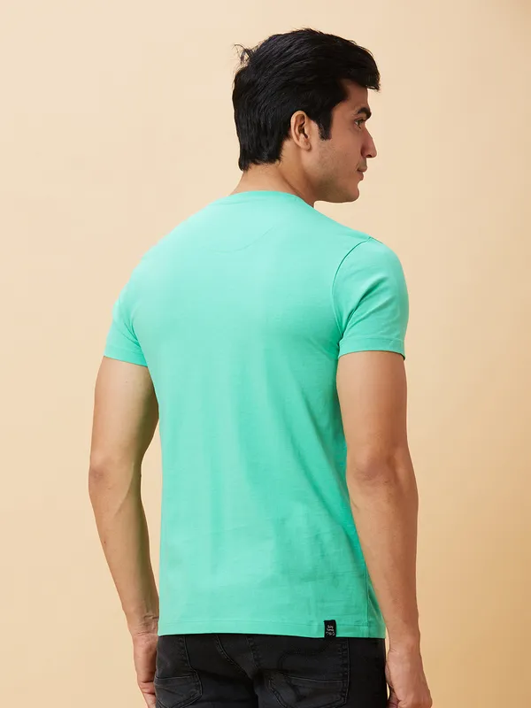 Being Human Men  T-Shirts-Jade Green
