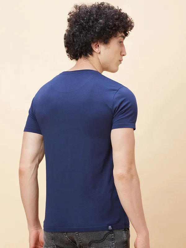 Being Human Men  T-Shirts-Navy