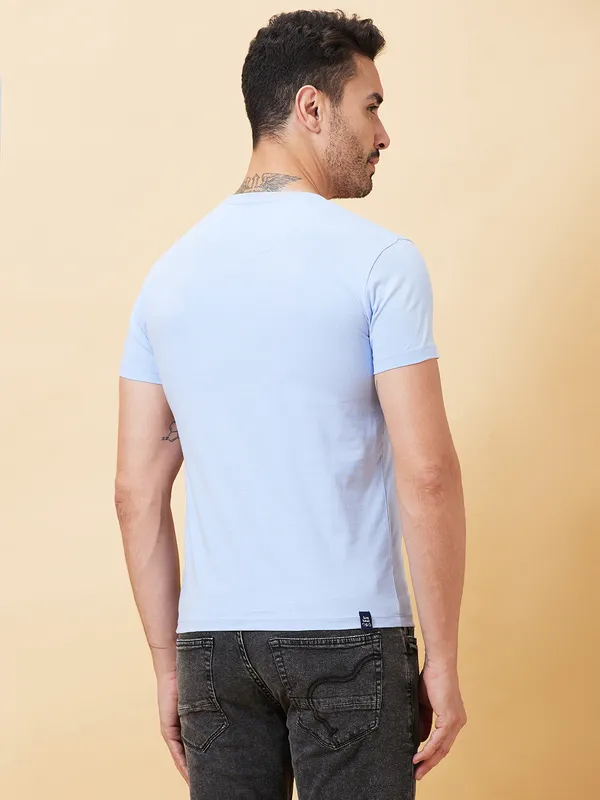 Being Human Clothing Men  T-Shirts-Blue