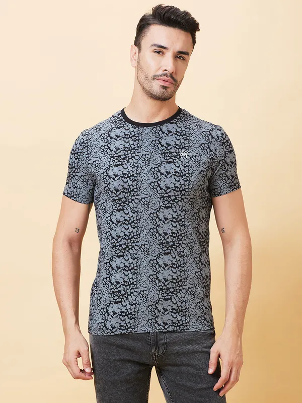 Being Human Men  T-Shirts-Black