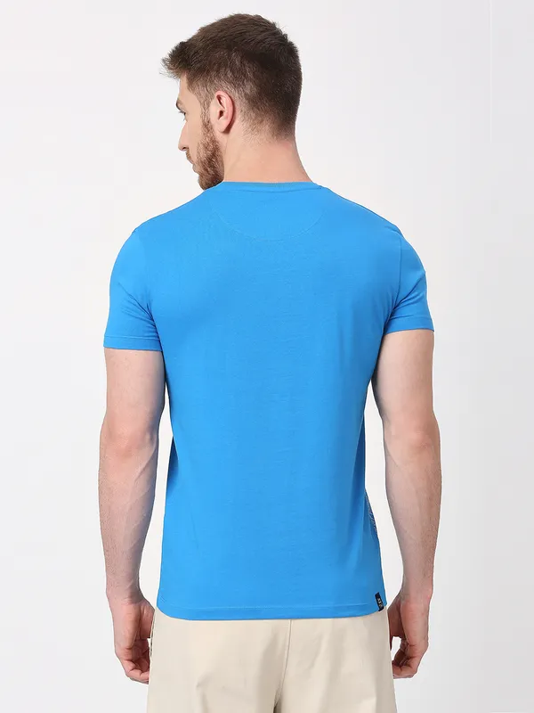 Being Human Men  T-Shirts-Blue