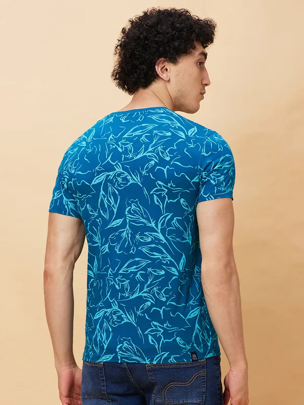 Being Human Men  T-Shirts-Teal