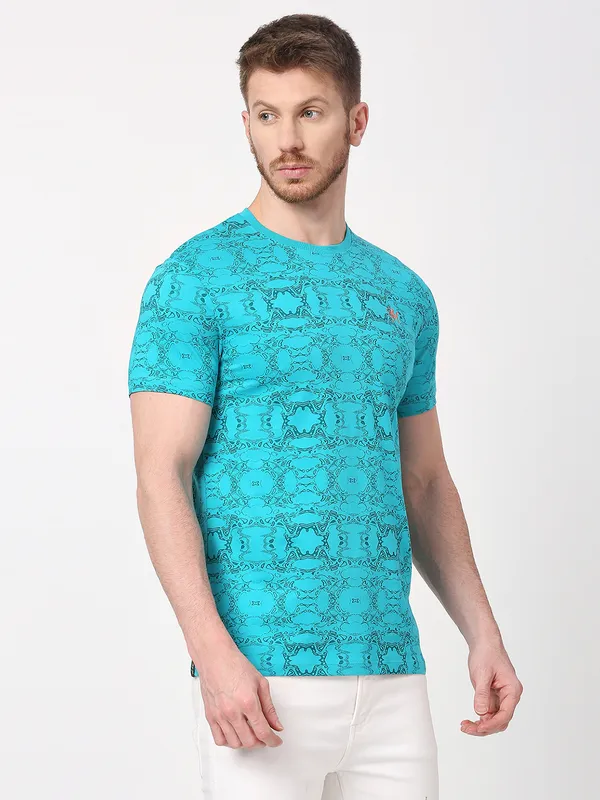 Being Human Men  T-Shirts-Viridian Green