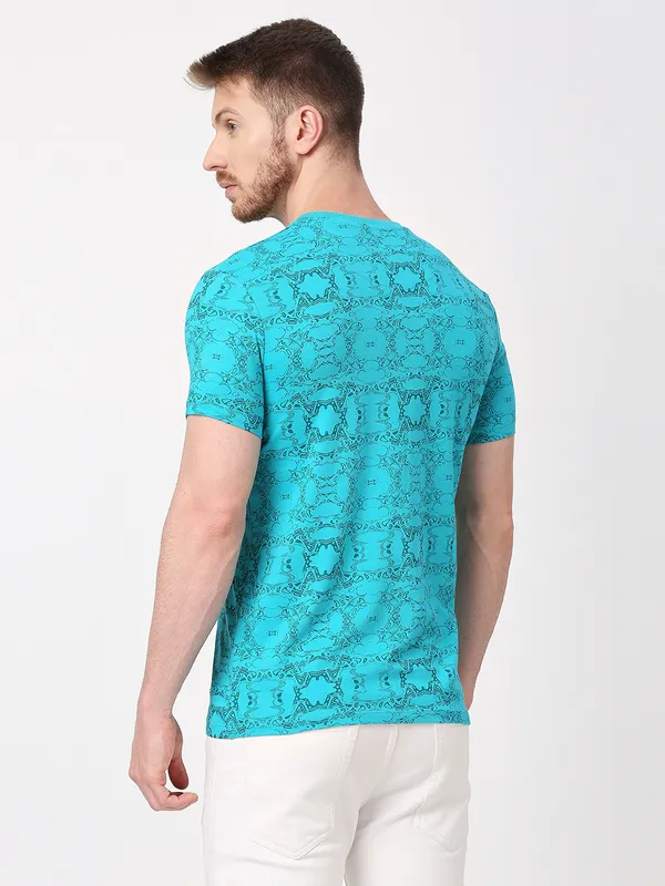 Being Human Men  T-Shirts-Viridian Green