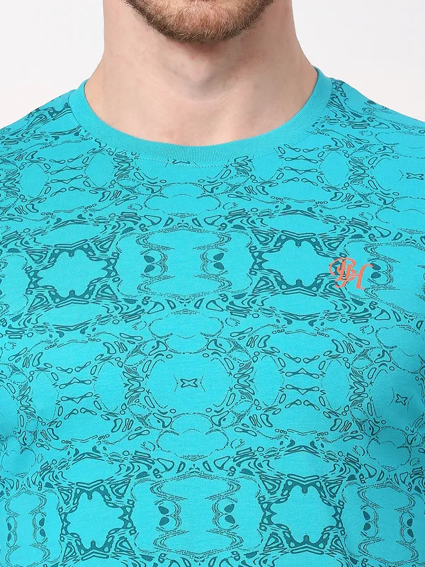 Being Human Men  T-Shirts-Viridian Green