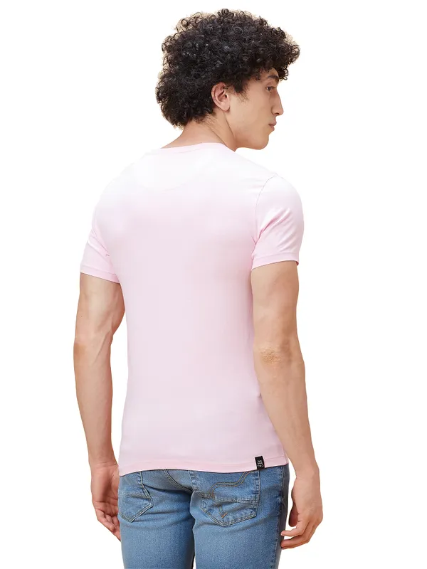 Being Human Clothing Men  T-Shirts-Light Pink