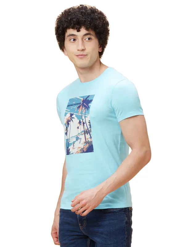 Being Human Clothing Men  T-Shirts-Mint