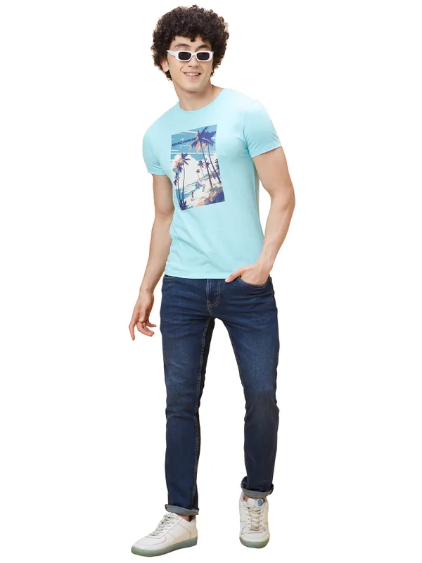 Being Human Clothing Men  T-Shirts-Mint