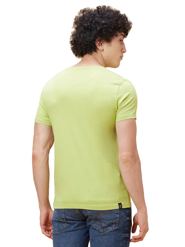 Being Human Clothing Men  T-Shirts-Sea Green