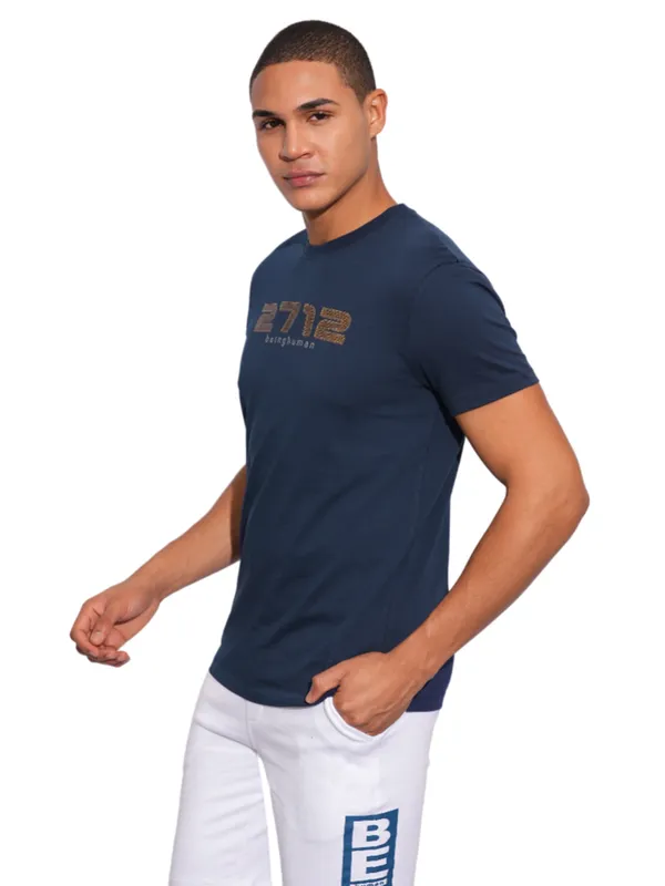 Being Human Garments-Mens-Top-Crew Neck Navy