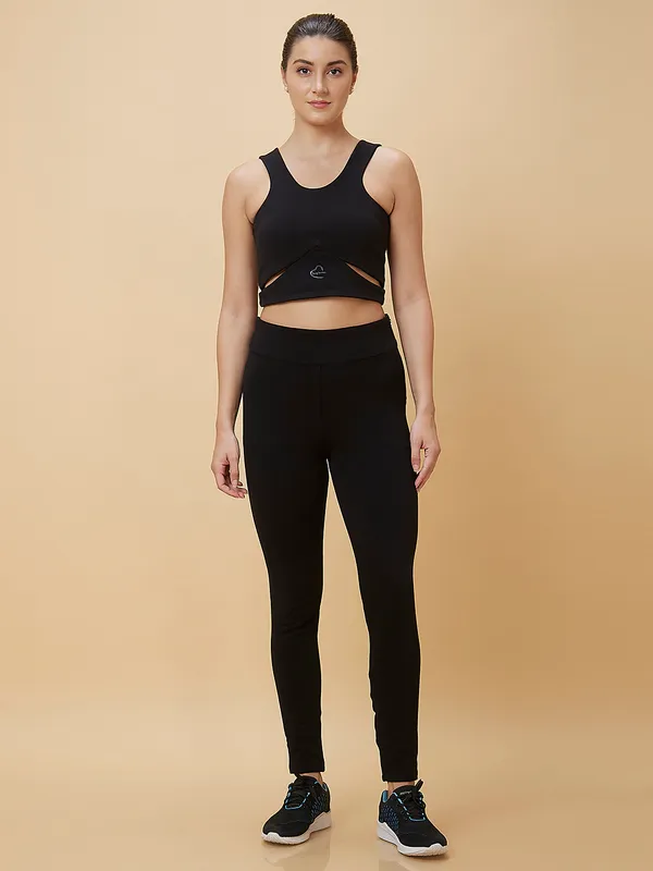 Being Human Women Legging Fit None Leggings Black