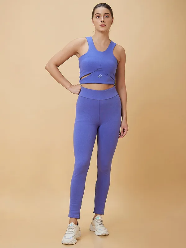 Being Human Women Legging Fit None Leggings Purple