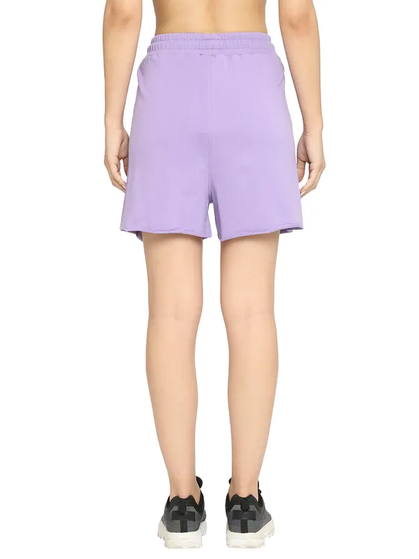 Being Human Women Relax Fit Shorts-Sand Verbena