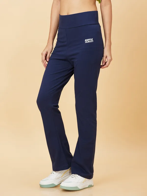 Being Human Clothing TRACK WOMENS DRESS BLUE