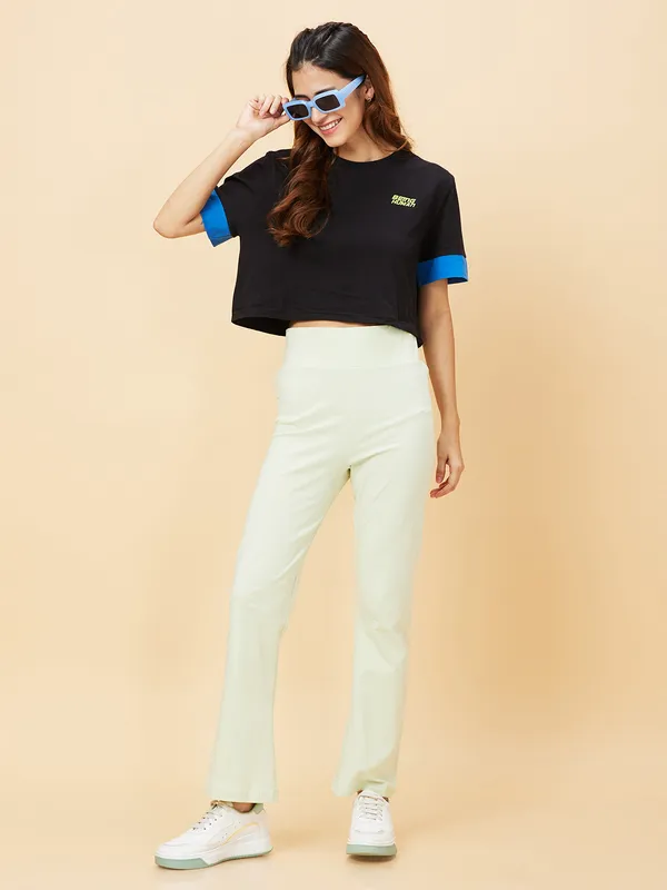 Being Human Clothing TRACK WOMENS SEAFOAM GREEN