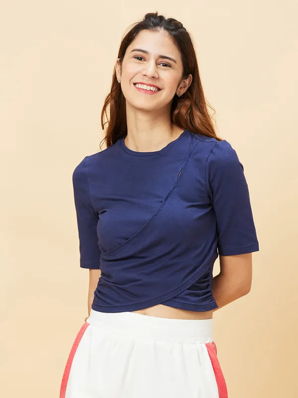 Being Human Clothing T-SHIRTS WOMENS DRESS BLUE