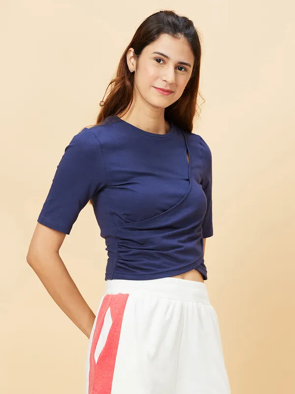 Being Human Clothing T-SHIRTS WOMENS DRESS BLUE