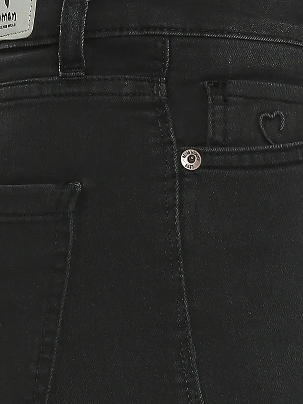 Being Human Clothing Women Skinny Fit Denim-Black Tone
