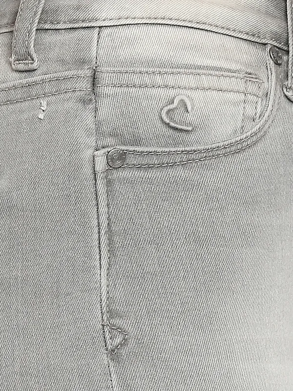 Being Human Women  Straight Leg Fit Denim-Grey Tone