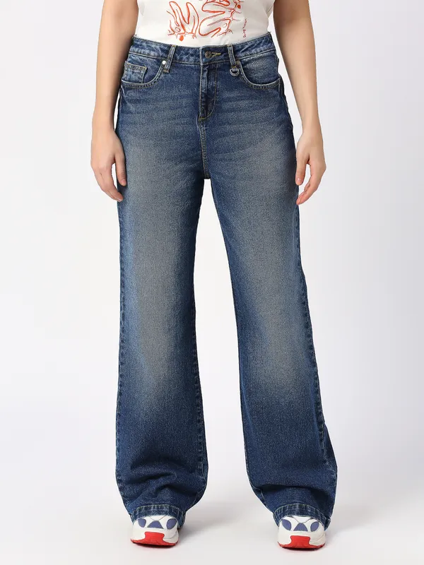 Being Human Clothing DENIM WOMENS DARK INDIGO