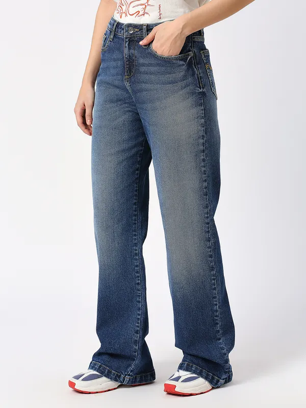 Being Human Clothing DENIM WOMENS DARK INDIGO