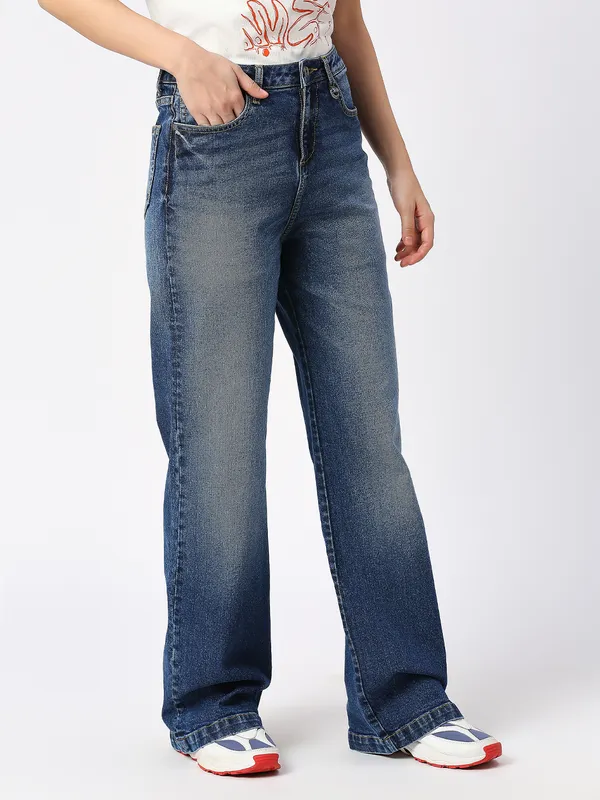 Being Human Clothing DENIM WOMENS DARK INDIGO
