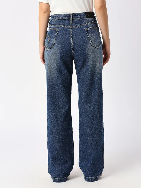 Being Human Clothing DENIM WOMENS DARK INDIGO