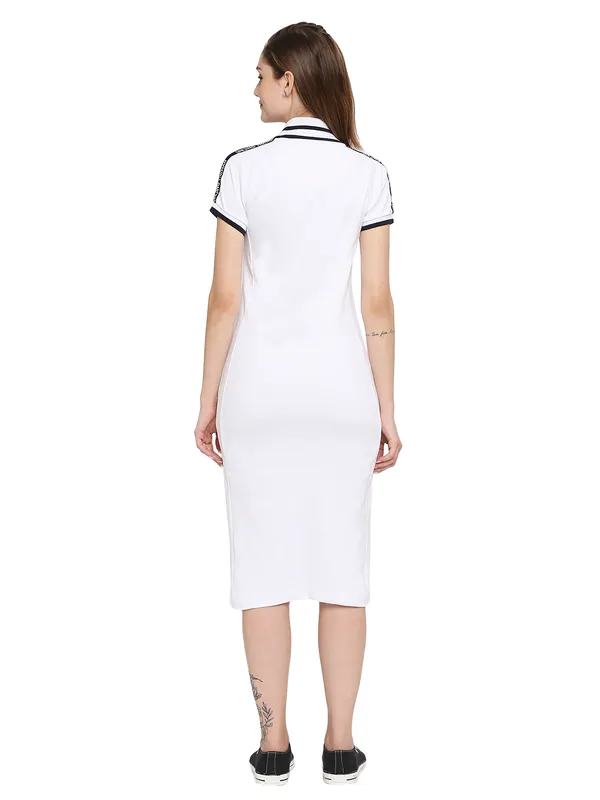 Being Human Tenis Dress Women  Dress-White