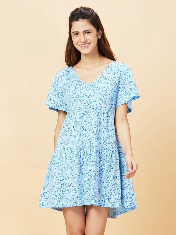 Being Human Clothing DRESS WOMENS CASHMERE BLUE