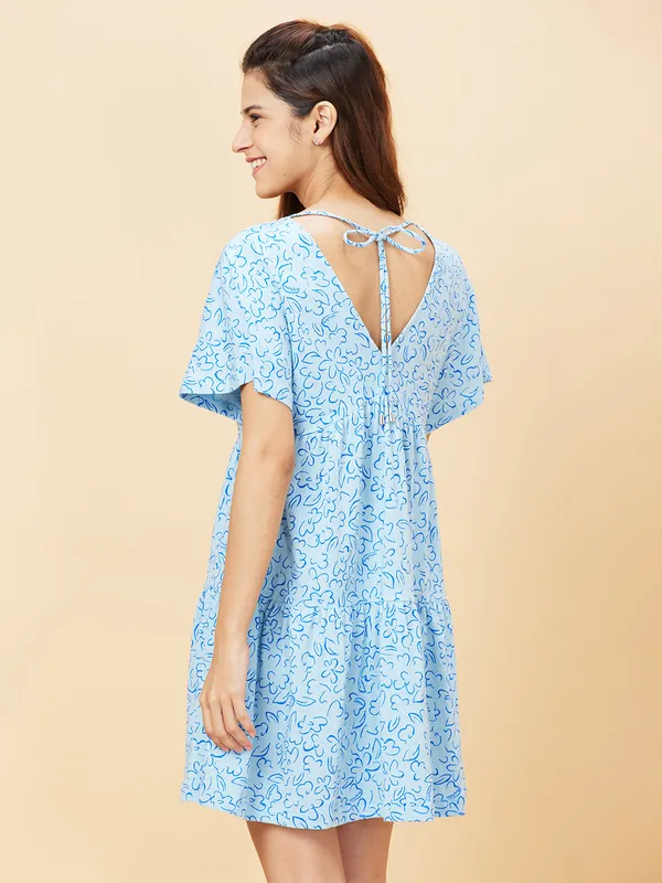 Being Human Clothing DRESS WOMENS CASHMERE BLUE