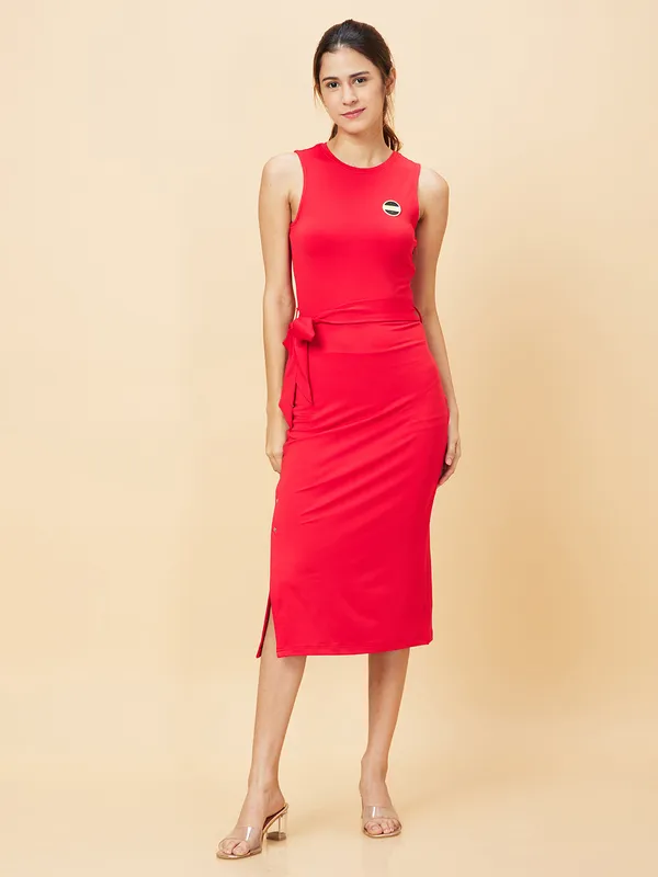 Being Human Clothing DRESS WOMENS ORANGE.COM