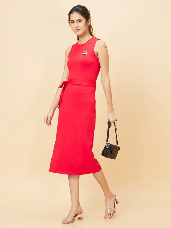 Being Human Clothing DRESS WOMENS ORANGE.COM