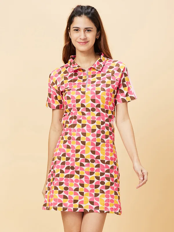 Being Human Clothing DRESS WOMENS AZALEA PINK